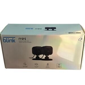 Blink Black Mini Indoor 1080p Wireless Security Camera (2-Pack)